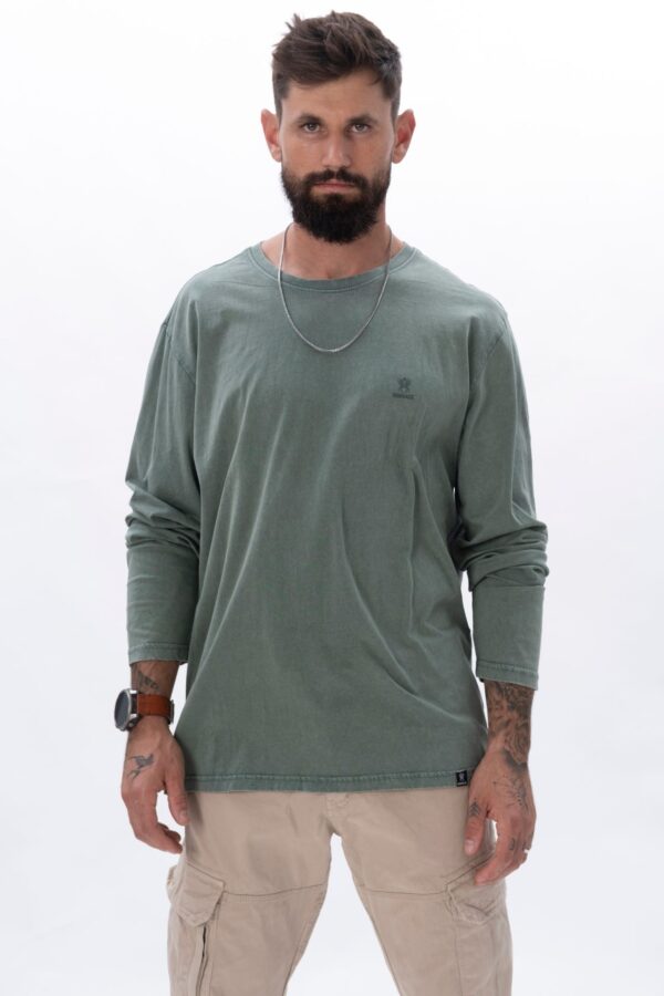 REDBACK WASHED LONG-T / Green