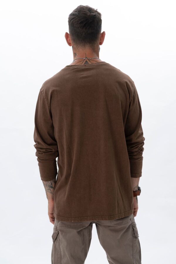 REDBACK WASHED LONG-T / Brown