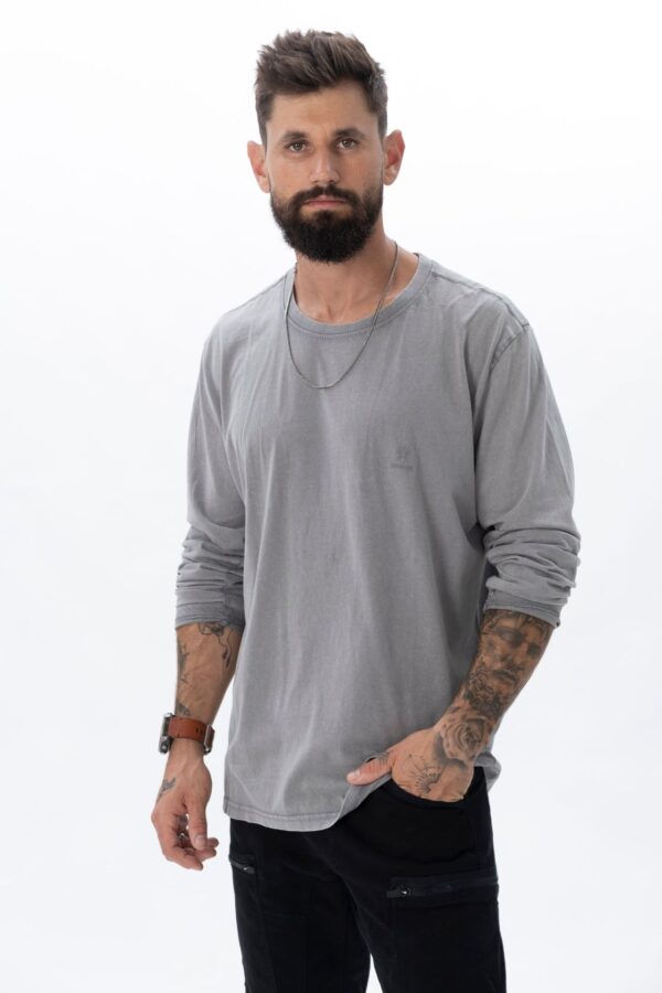 REDBACK WASHED LONG-T / Gray