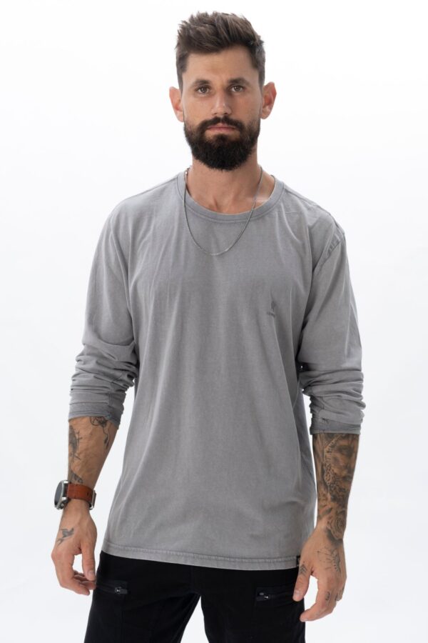 REDBACK WASHED LONG-T / Gray