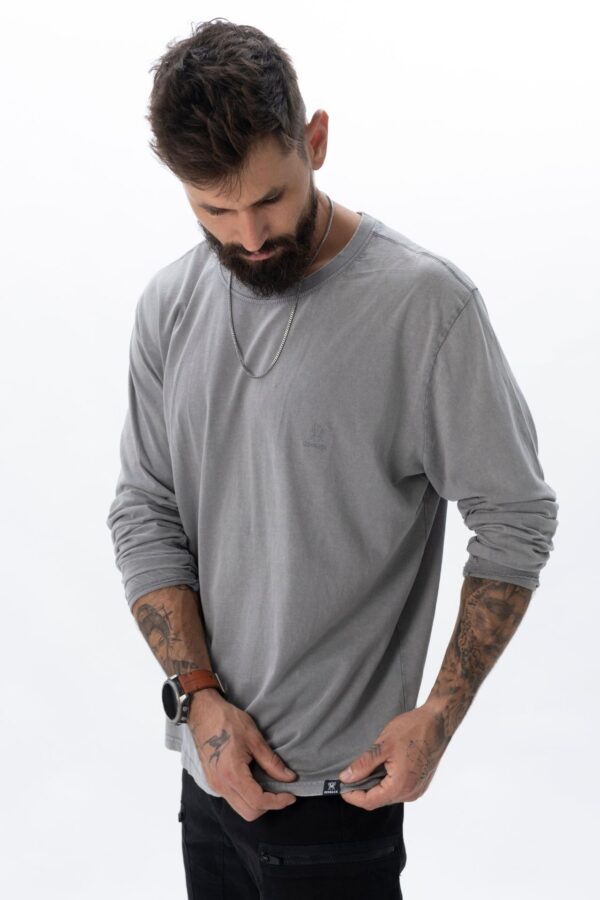 REDBACK WASHED LONG-T / Gray
