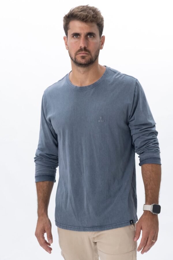 REDBACK WASHED LONG-T / Blue