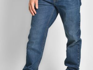JEANS | DENIM CASUAL STRAIGHT- DK BLUE