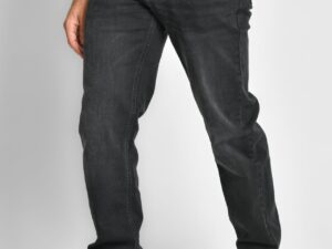 JEANS | DENIM CASUAL STRAIGHT- BLACK